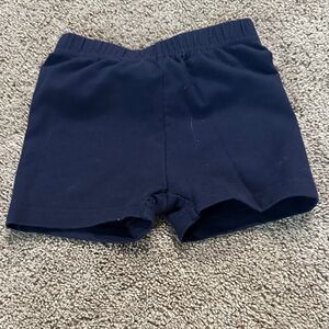 Hanna Andersson Dark Blue Kids Shorts girls tumble shorts
